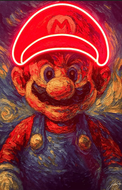 Cuadros en Resina Con Luz Neón