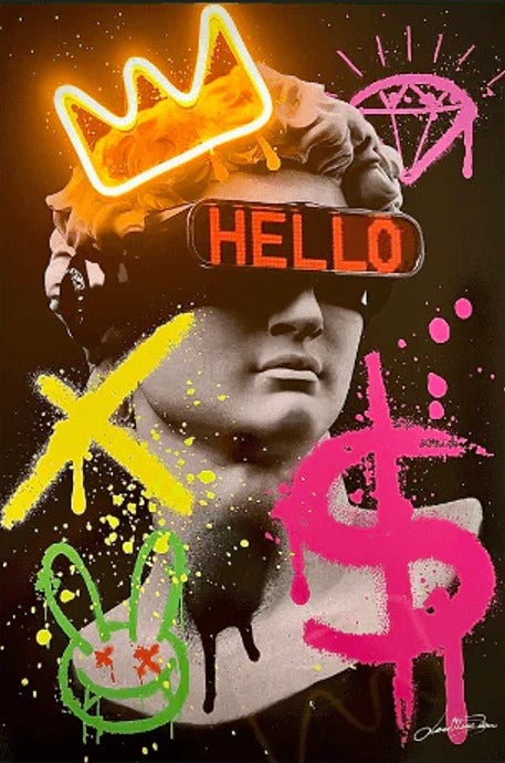 Cuadros en Resina Con Luz Neón