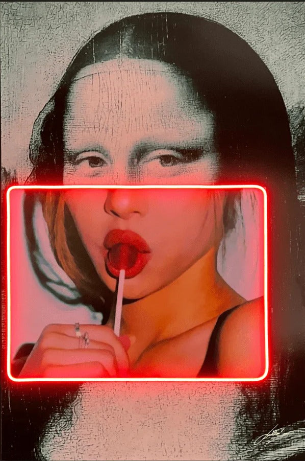 Cuadros en Resina Con Luz Neón